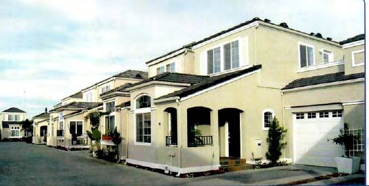 Completed 2-story homes at a PMD Newport Beach development